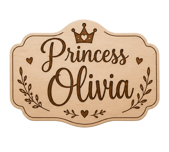Baby Door Name Signs