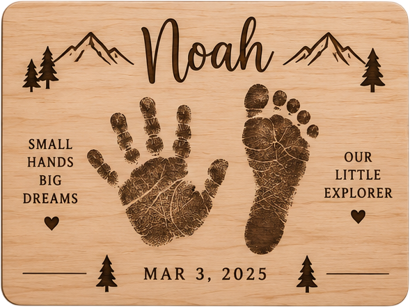 Baby Hand & Footprint Keepsakes Production