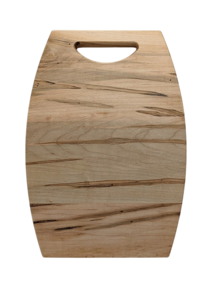 Barrel-Cut Serving Board