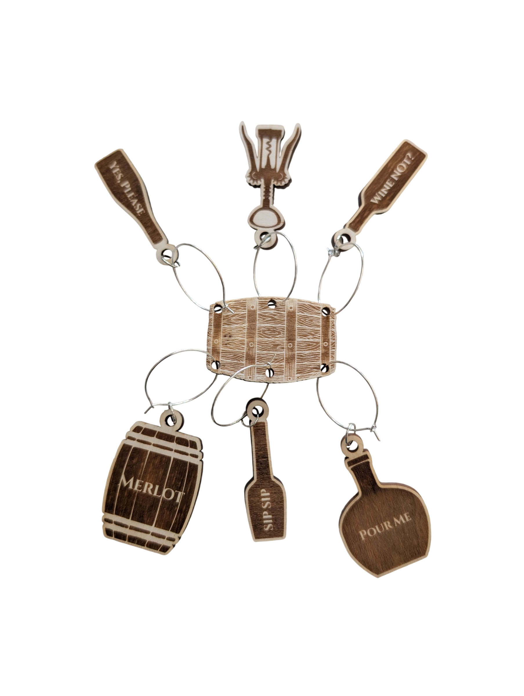 Wine Glass Charms