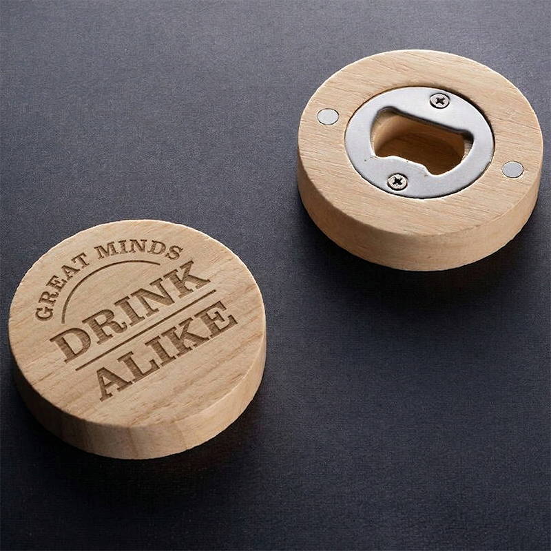 Bamboo Bottle Opener Production