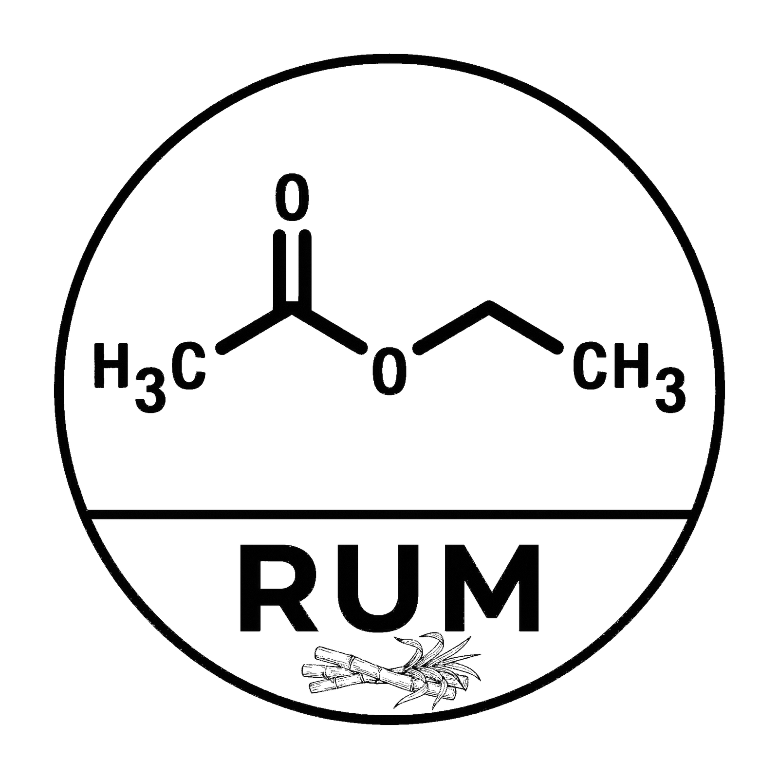 Clip-art design: rum