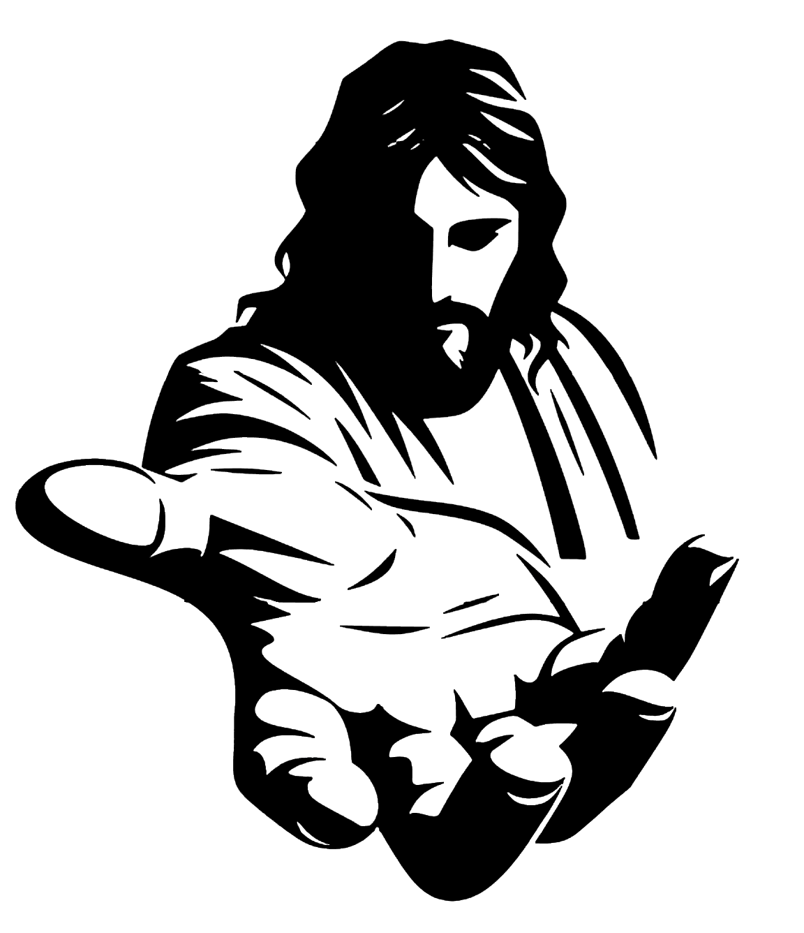 Clip-art design: jesus-hand JPT-OD-F2-UV CB-SS-LTR-WD-CRK-NPR-LTHR DE