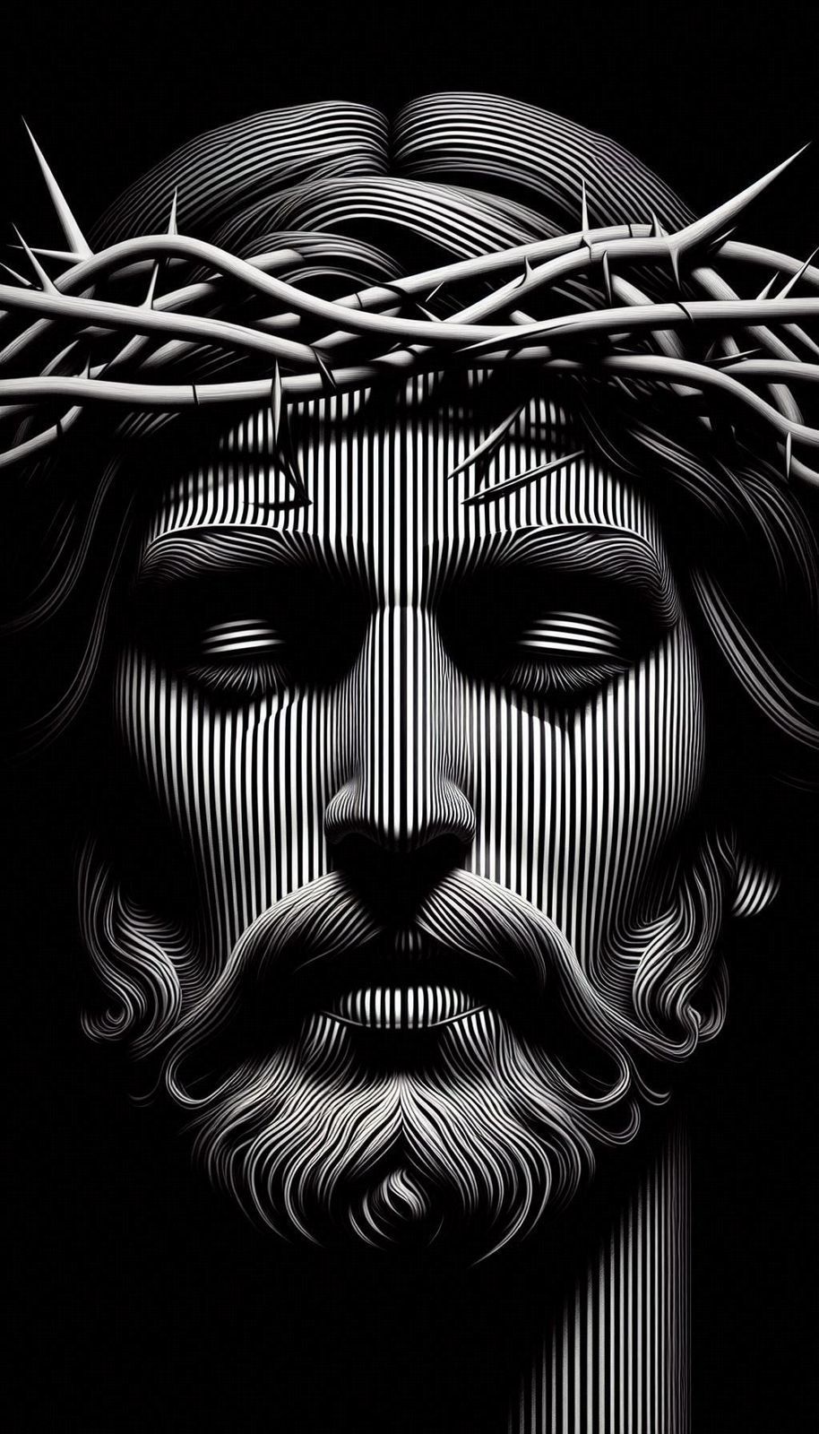 Clip-art design: jesus-line-art JPT-OD-F2-UV SS-SL-NPR-SSG LTE