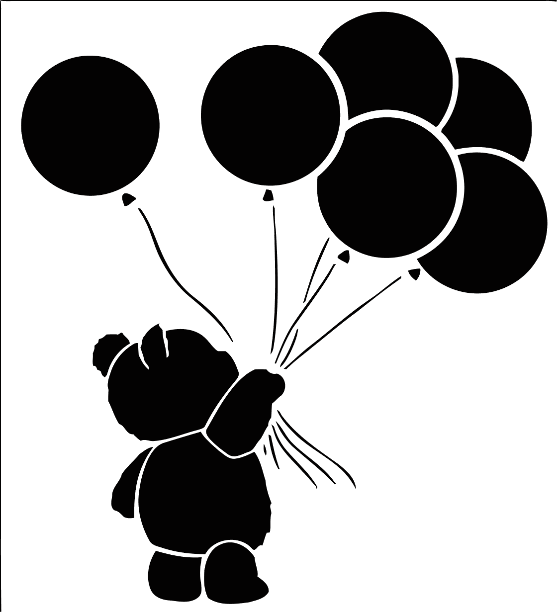 Clip-art design: bearballons JPT-OD-F2-UV GR DE-LTE