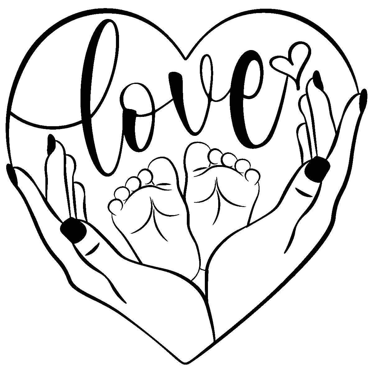 Clip-art design: lovebabyfeet JPT-OD-F2-UV GR DE-LTE
