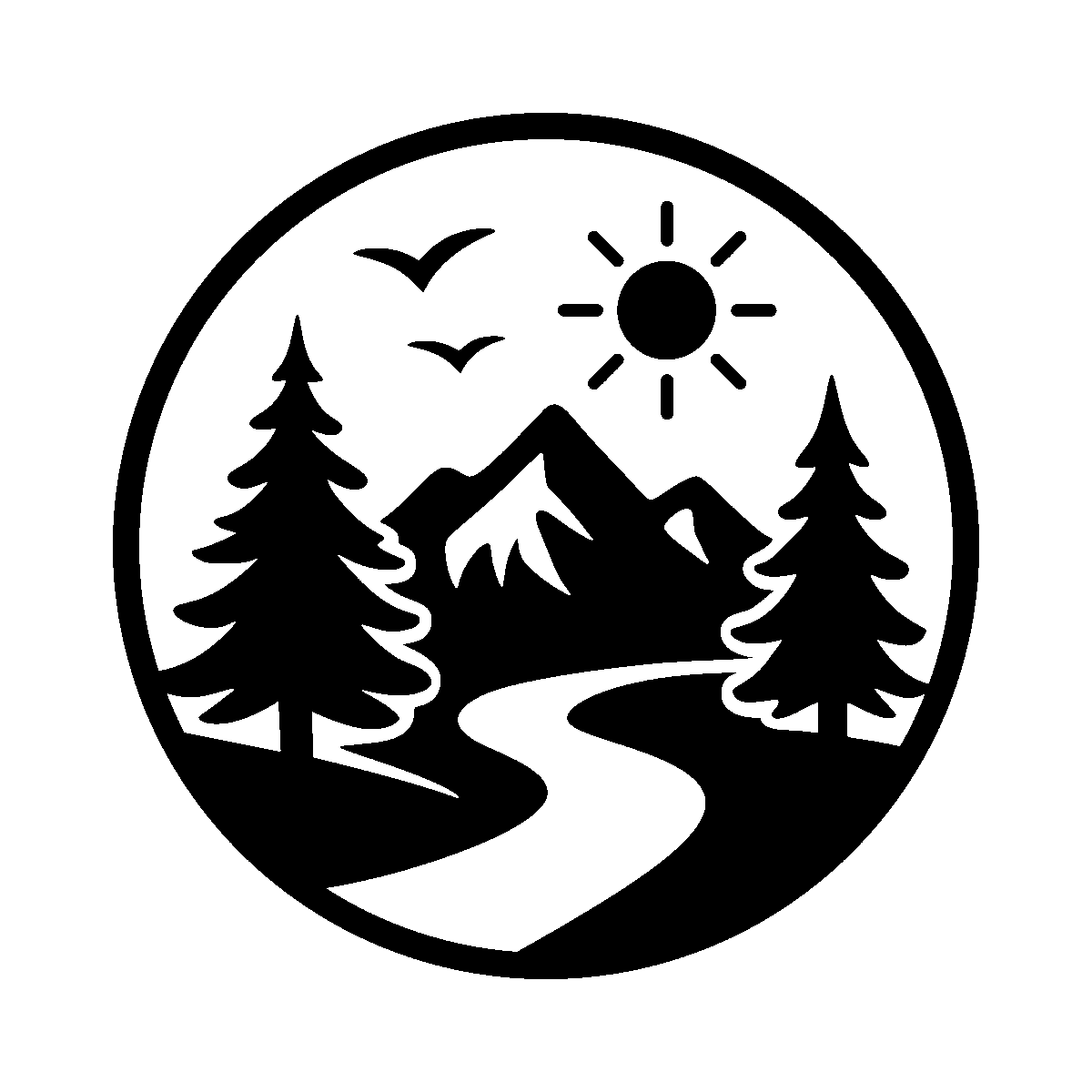 Clip-art design: circlemountainrange JPT-OD-F2-UV GR DE-LTE